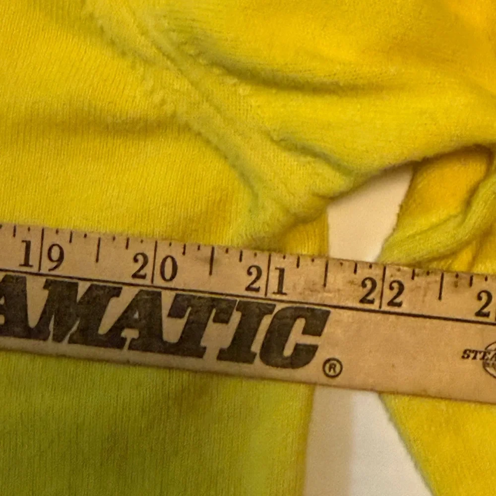 BURBERRY London Yellow Cotton Top Large Pullover Made in Italy‎ (0028) A7 - Picture 7 of 9